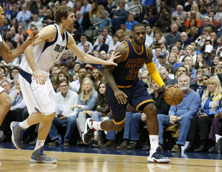 LeBron James vs. Dirk Nowitzki