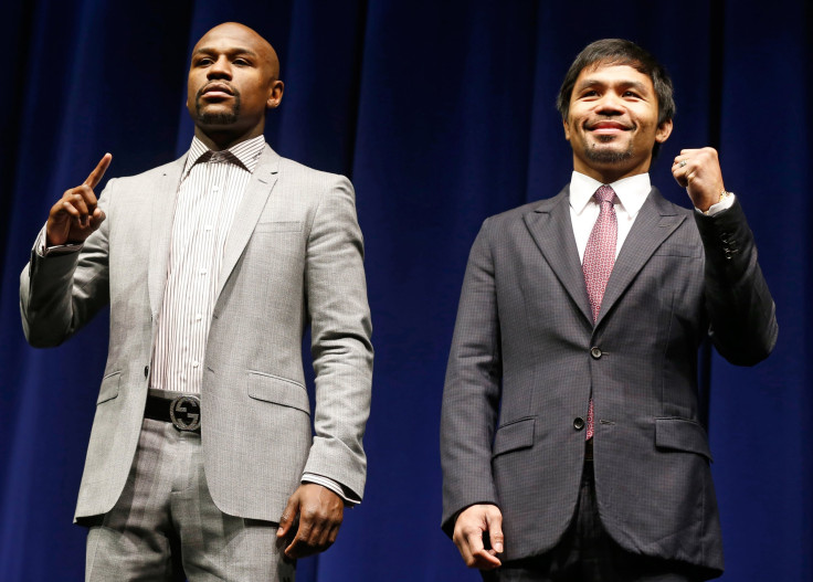 Floyd Mayweather Jr. and Manny Pacquiao