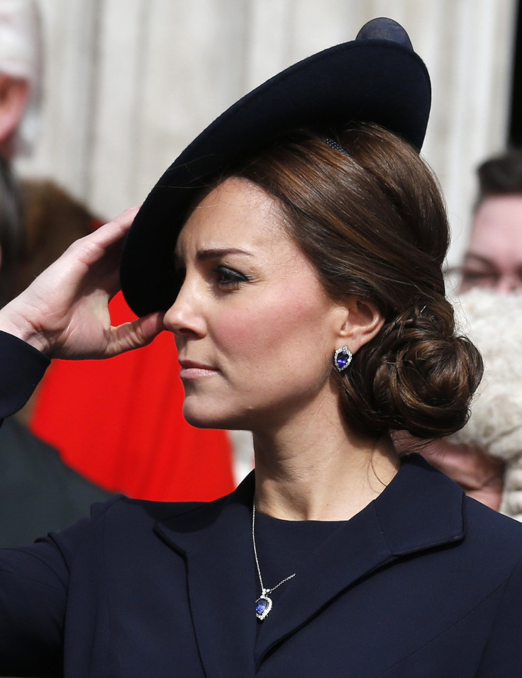 Britain's Catherine, the Duchess of Cambridge