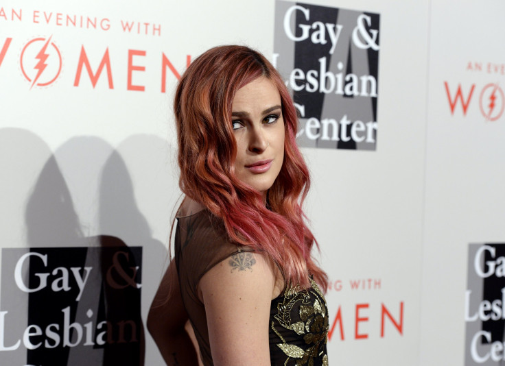 [11:27] Actress Rumer Willis arrives for the L.A. Gay & Lesbian Center's Annual "An Evening With Women"