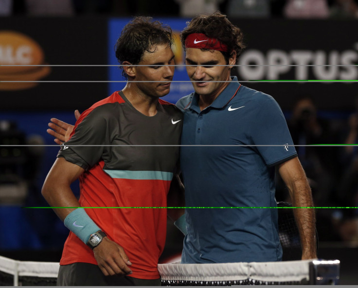 Roger Federer and Rafael Nadal