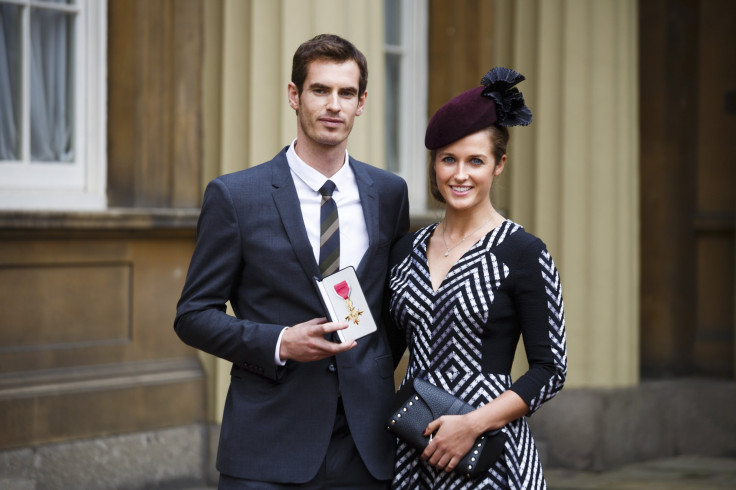 Andy Murray and fiancee Kim Sears