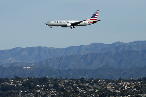 An American Airlines Aeroplane 