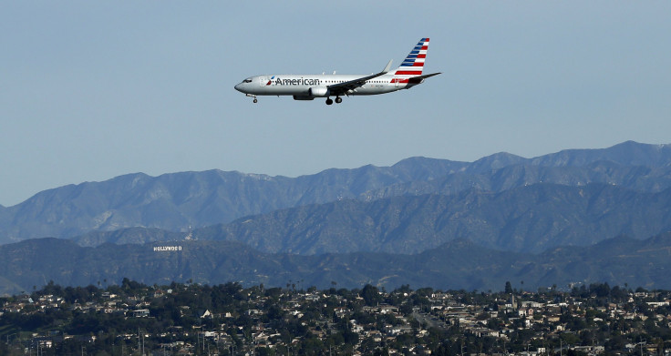 An American Airlines Aeroplane 