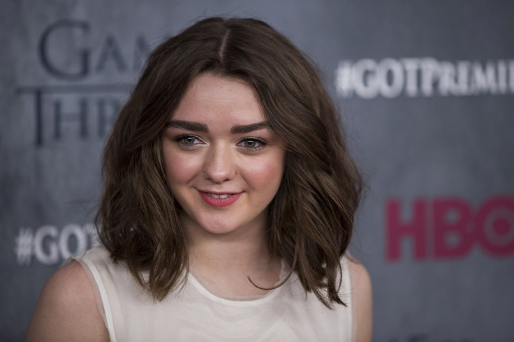 Cast member Maisie Williams arrives for the season four premiere of the HBO series "Game of Thrones" in New York March 18, 2014.