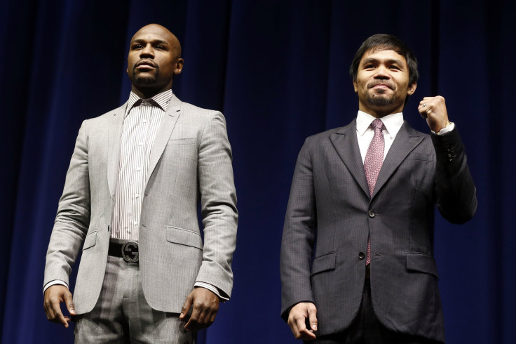 Mayweather vs. Pacquiao Press Con Last March