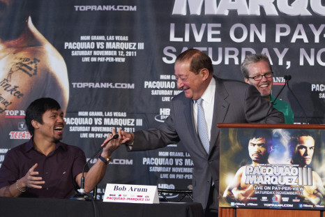 Arum with Pacquiao in 2011