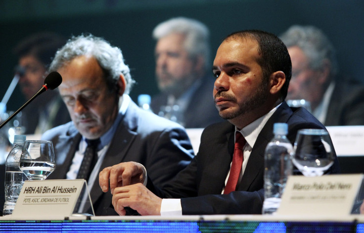 Prince Ali bin-Al Hussein at a CONMEBOL Congress.