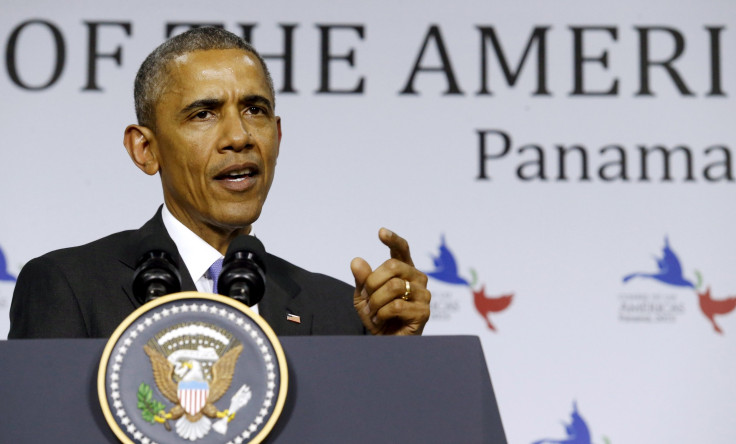 U.S. President Barack Obama during the Summit of the Americas in Panama