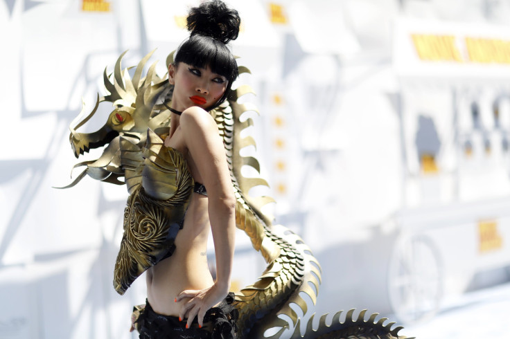 [8:16] Bai Ling arrives at the 2015 MTV Movie Awards in Los Angeles, California