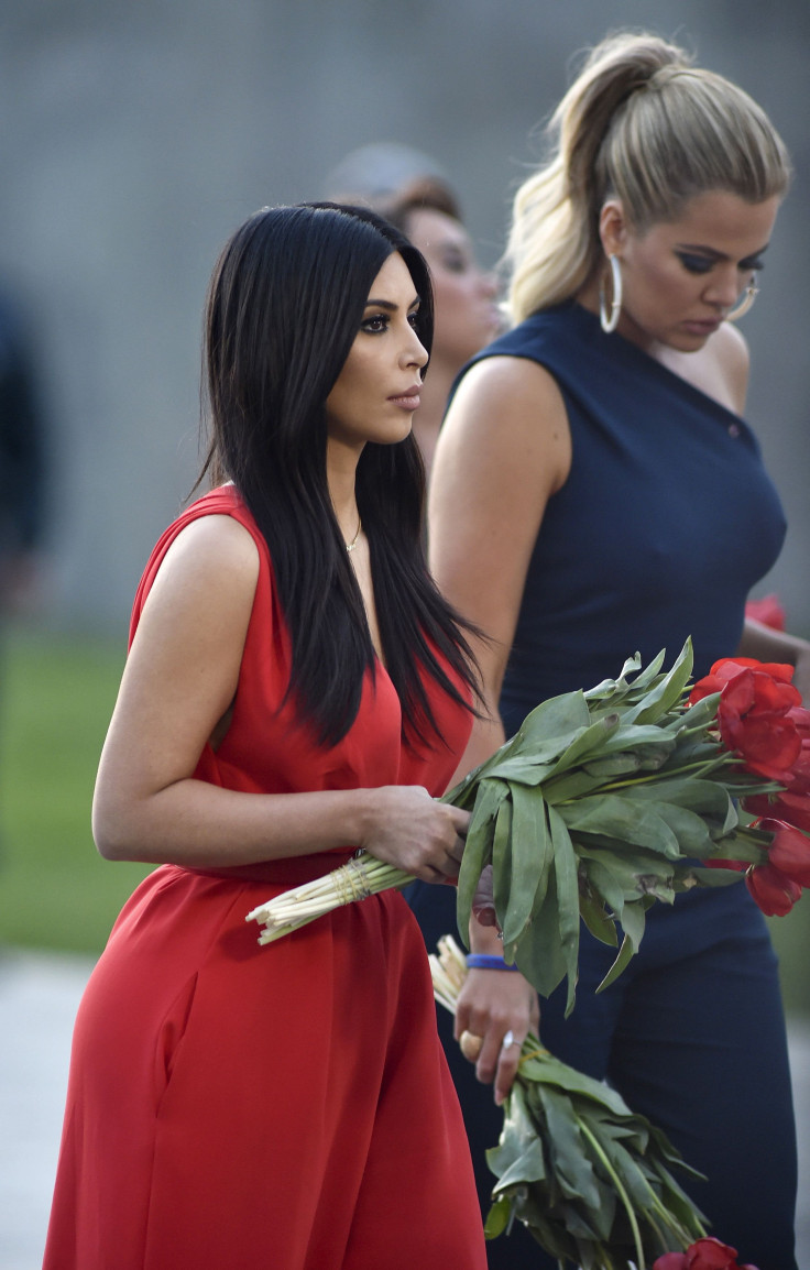 Kim and Khloe Kardashian 