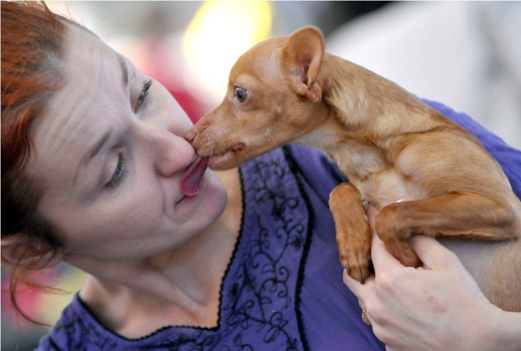 A Woman and Her Dog