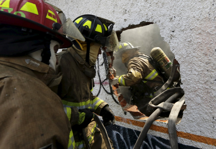  Firefighters In Mexico City