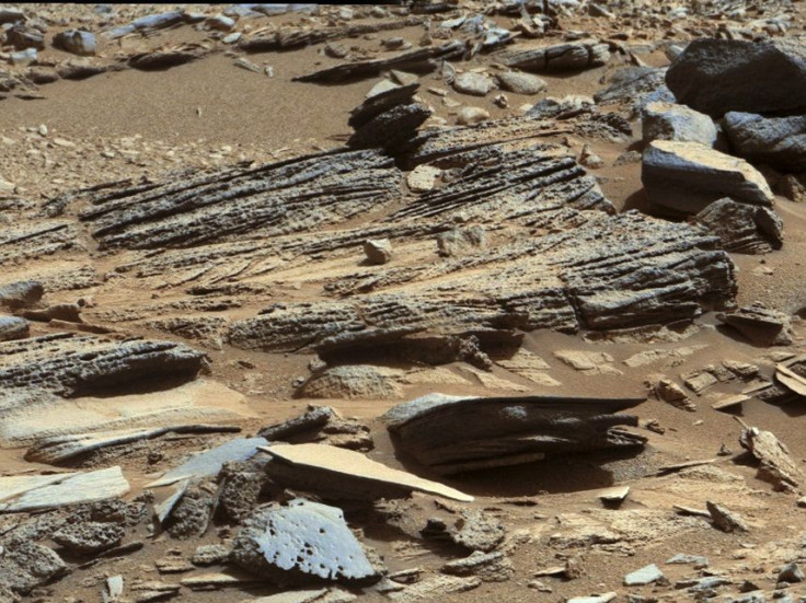 Image from the Mast Camera (Mastcam) on NASA's Mars rover Curiosity