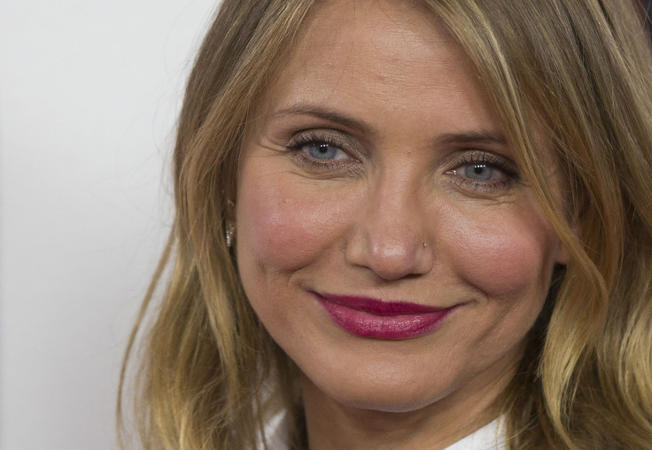[8:33] Actress Cameron Diaz poses for photographers during a photocall for her film Annie