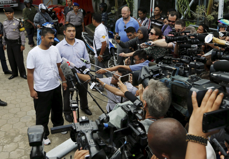 Chintu Sukumaran (L), brother of Myuran Sukumaran