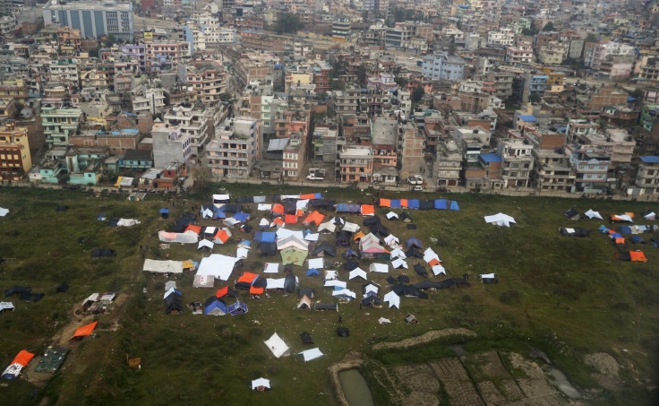 Aerial view of Kathmandu, Nepal