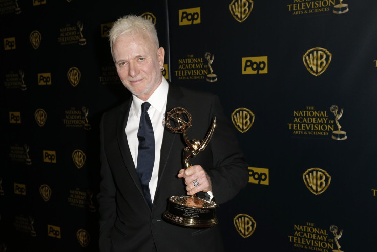 IN PHOTO: Anthony Geary poses backstage with his award for Outstanding Actor in a Drama Series for his role on "General Hospital" at the 42nd Annual Daytime Emmy Awards in Burbank, California April 26, 2015.  