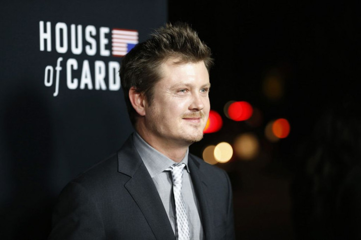 Writer and creator Beau Willimon poses at the premiere for the second season of the television series "House of Cards" 
