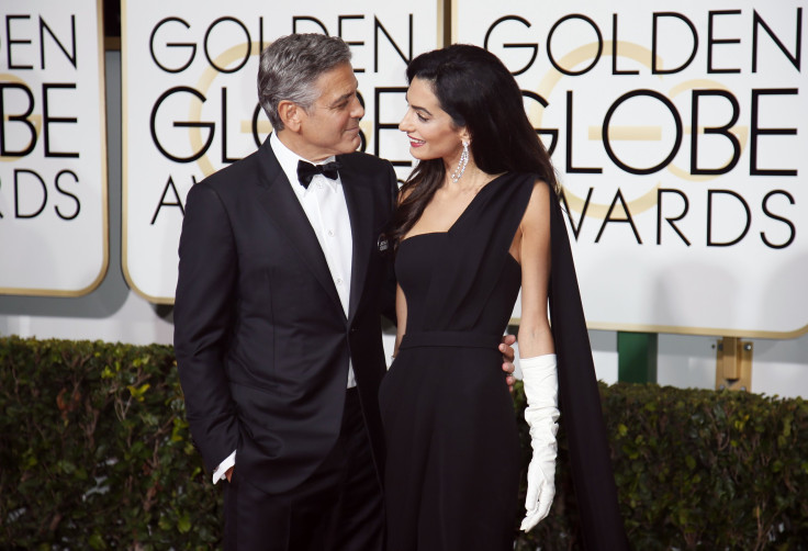 [12:26] Actor George Clooney and wife, Amal Clooney, arrive at the 72nd Golden Globe Awards in Beverly Hills