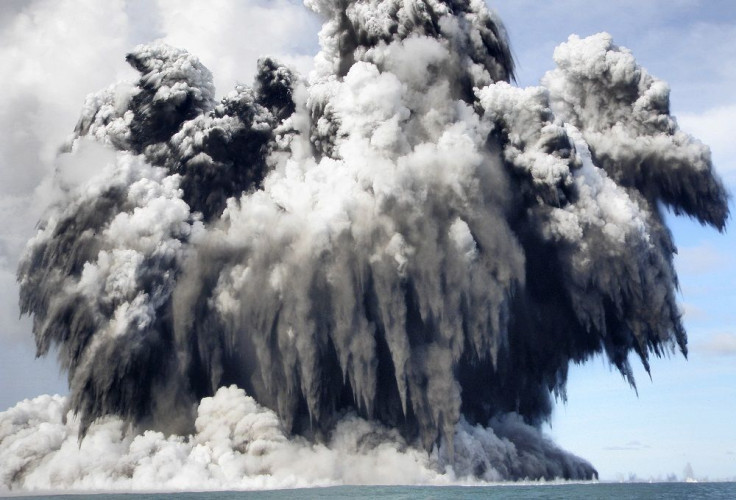 Underwater Volcanic Eruption