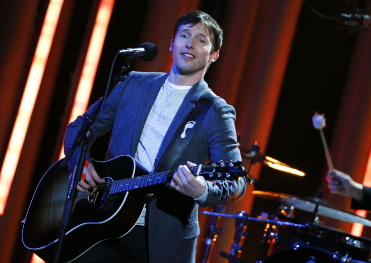 James Blunt performs during the Nobel Peace Prize concert in Oslo December 11, 2013.