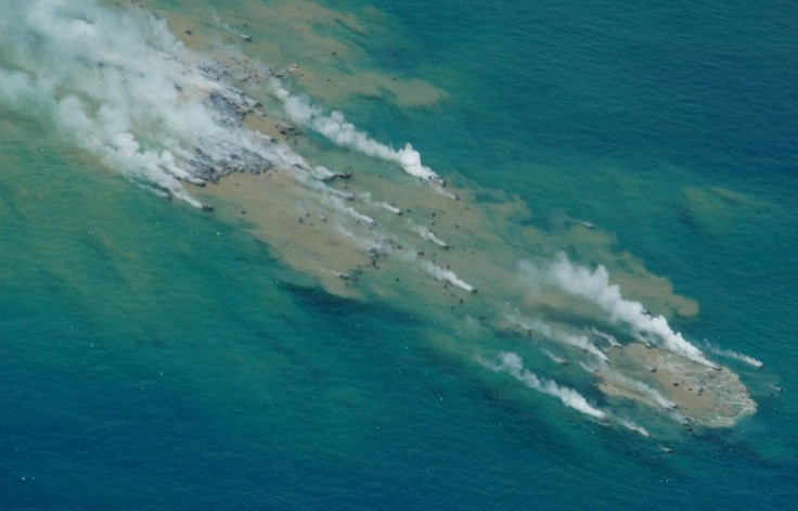 Underwater Volcano Eruption