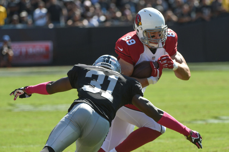 Arizona Cardinals tight end John Carlson 