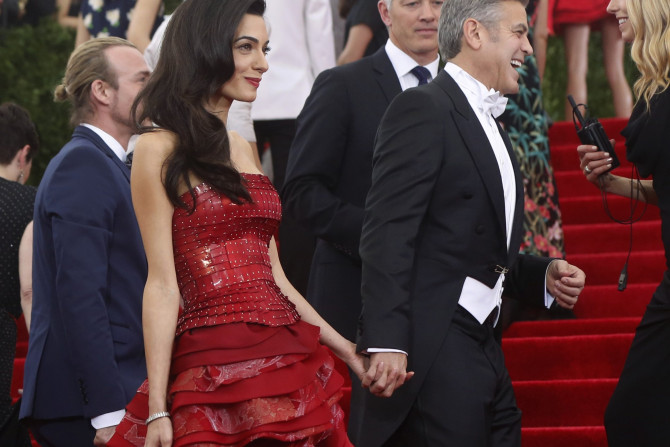 [07:49] George Clooney and wife Amal Clooney arrive at the Metropolitan Museum of Art Costume Institute Gala 2015