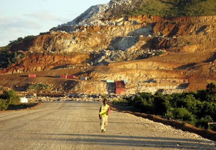 mining giant Rio Tinto's project to construct an ilmenite (iron titanium oxide) mine 