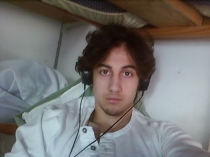 IN PHOTO: Dzhokhar Tsarnaev is pictured in this handout photo presented as evidence by the U.S. Attorney's Office in Boston, Massachusetts on March 23, 2015. 