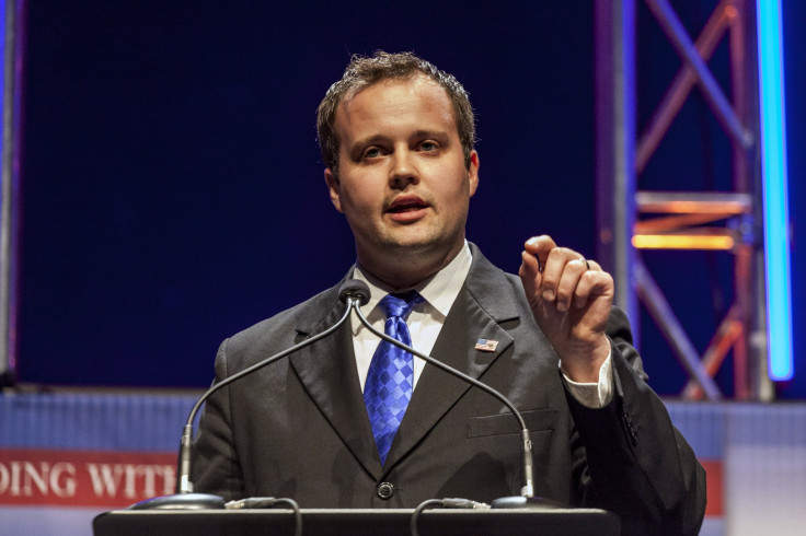 IN PHOTO: Josh Duggar, Executive Director of the Family Research Council Action, speaks at the Family Leadership Summit in Ames, Iowa August 9, 2014.