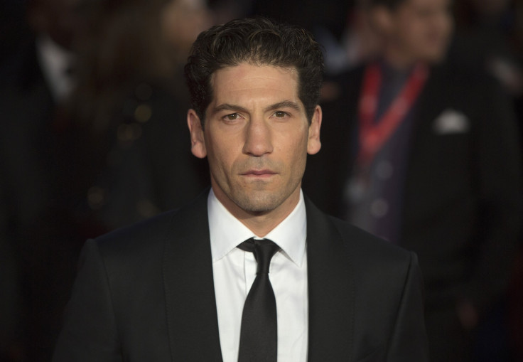 U.S. actor Jon Bernthal poses before a gala screening of his film  "Fury" in London October 19, 2014.