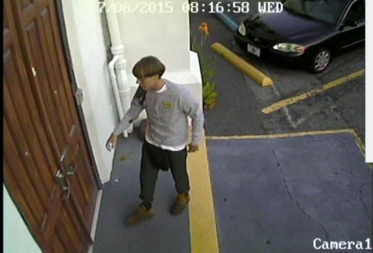 IN PHOTO: A suspect which police are searching for in connection with the shooting of several people at a church in Charleston, South Carolina is seen in a still image from CCTV footage
