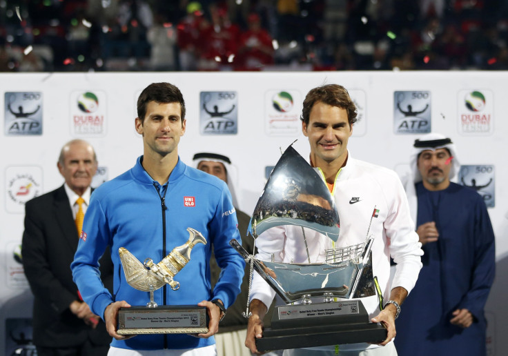 Roger Federer and Novak Djokovic