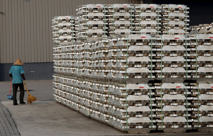 Aluminium ingots