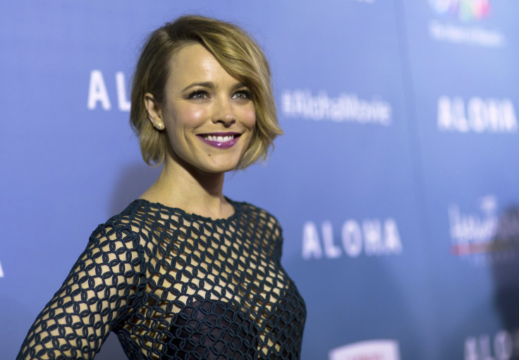 Cast member Rachel McAdams poses at a special screening of "Aloha" in West Hollywood, California May 27, 2015. 