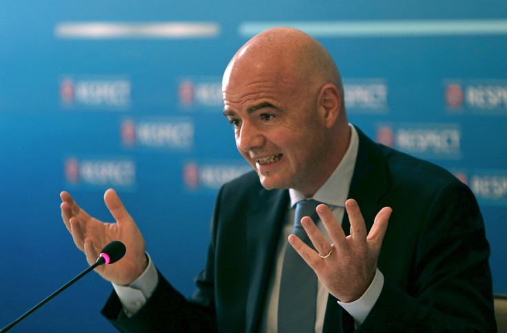 UEFA Secretary General Gianni Infantino