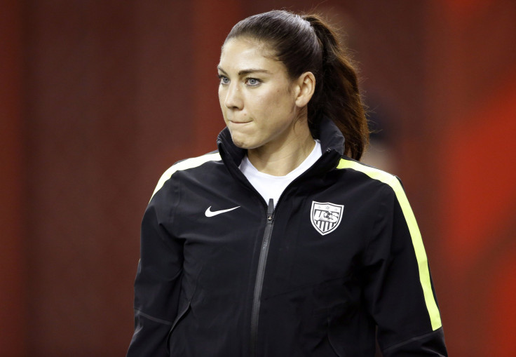 USA Goalkeeper Hope Solo