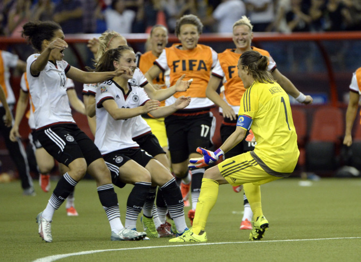 Nadin Angerer Team Germany Women's World Cup