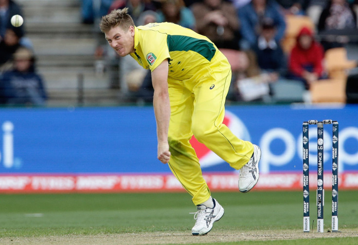 Cricketer James Faulkner
