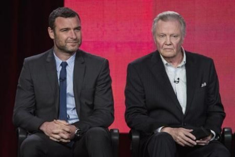 Actors Liev Schreiber (L) and Jon Voight of the show ''Ray Donovan'
