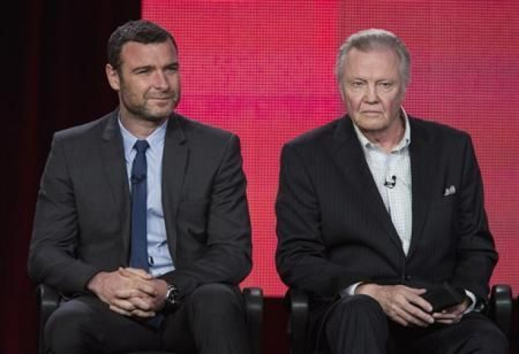 Actors Liev Schreiber (L) and Jon Voight of the show ''Ray Donovan'