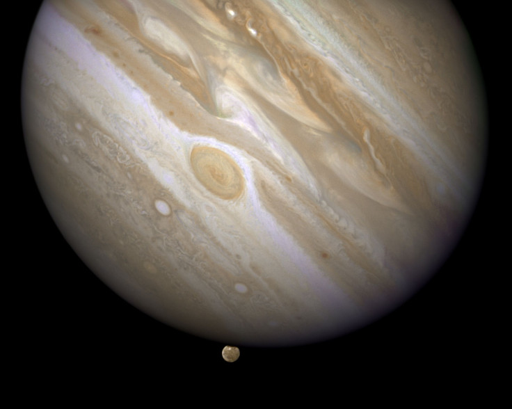 Jupiter and its moon