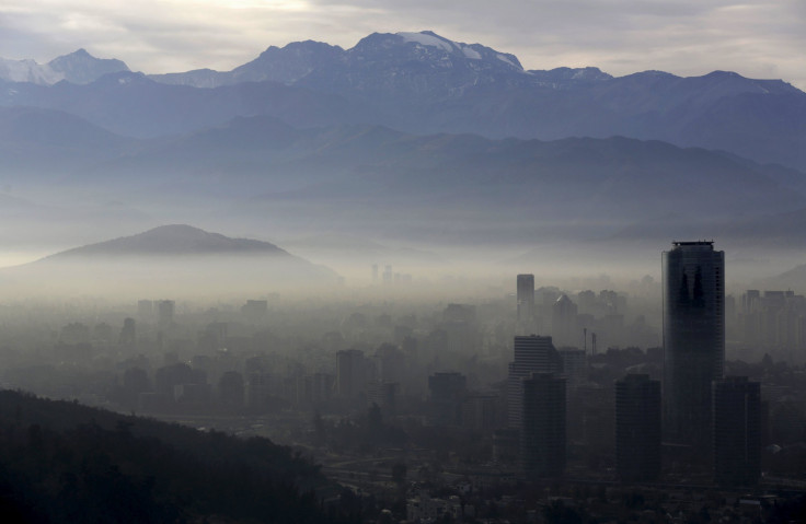 Smog Covering Chile