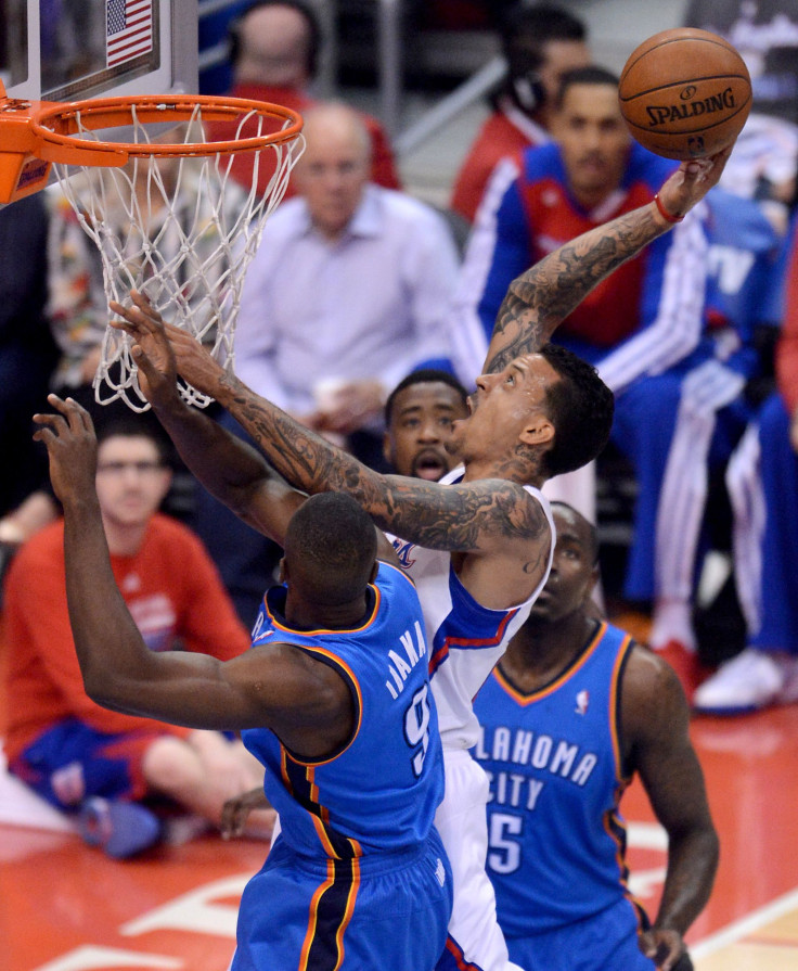 Serge Ibaka and Matt Barnes