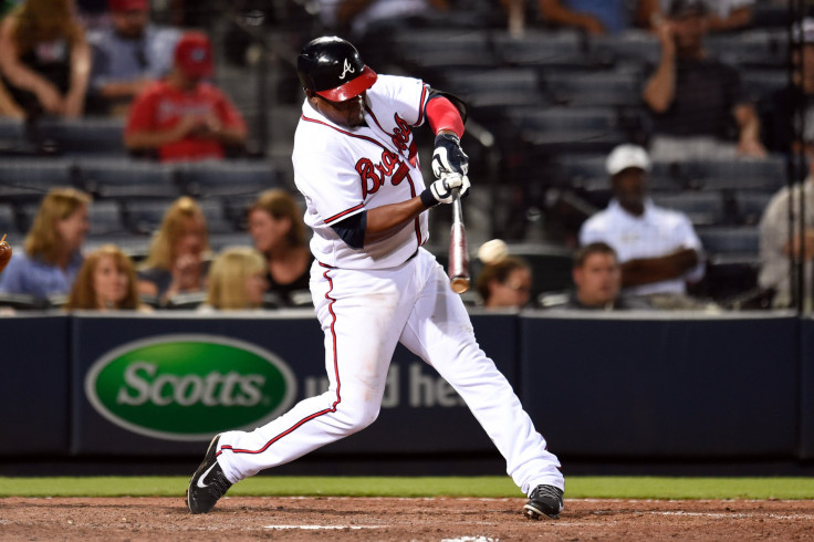 Uribe with the Braves