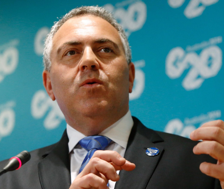 Australia's Treasurer Joe Hockey