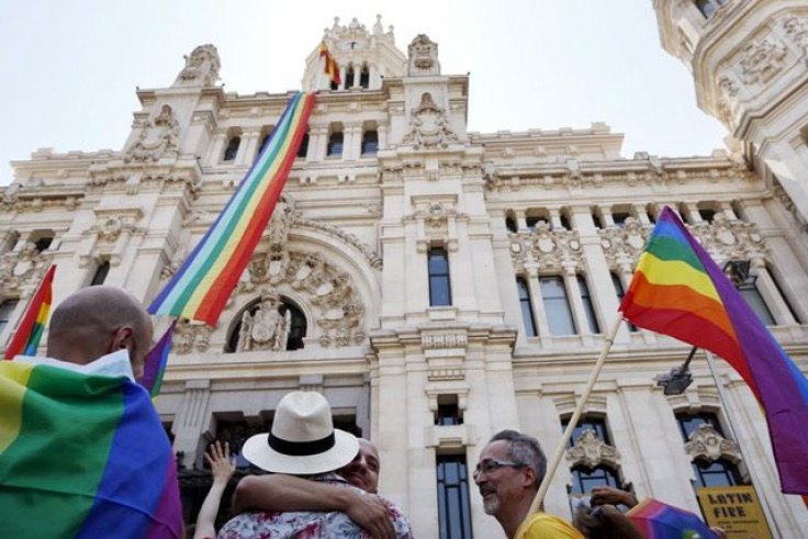 People Celebrate On The First Day Of Gay Pride Week