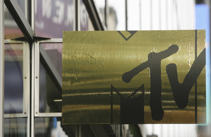 The MTV logo can be seen on a sign in front of the MTV studios in Times Square New York  December 12, 2007.